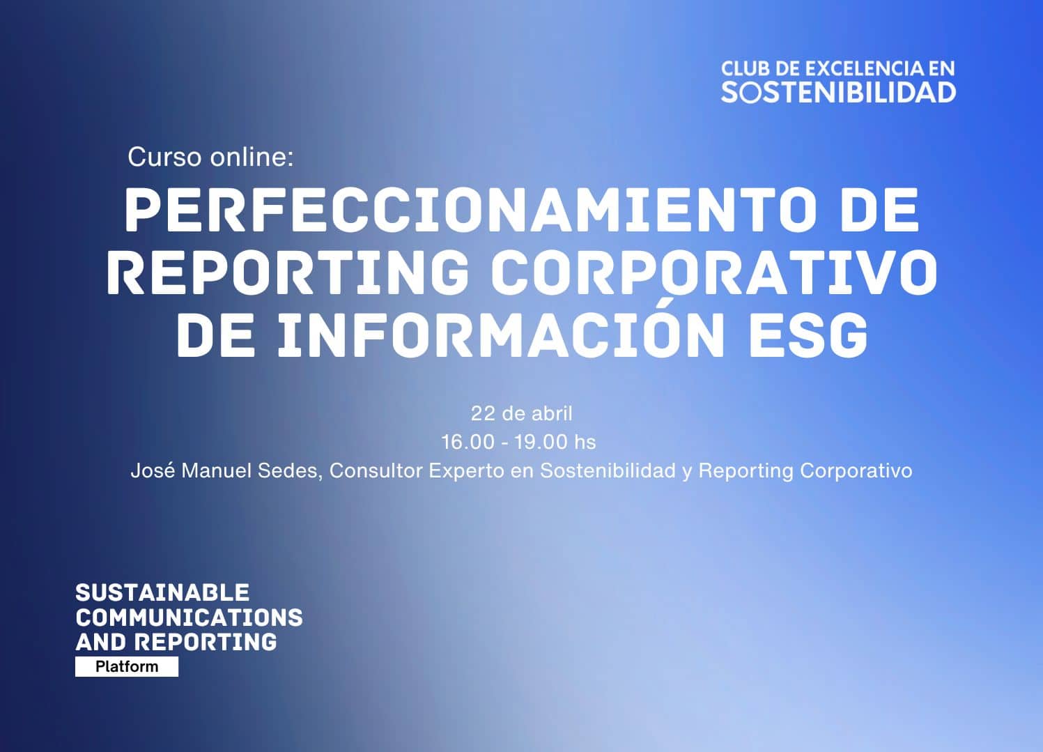 Save the date cursos